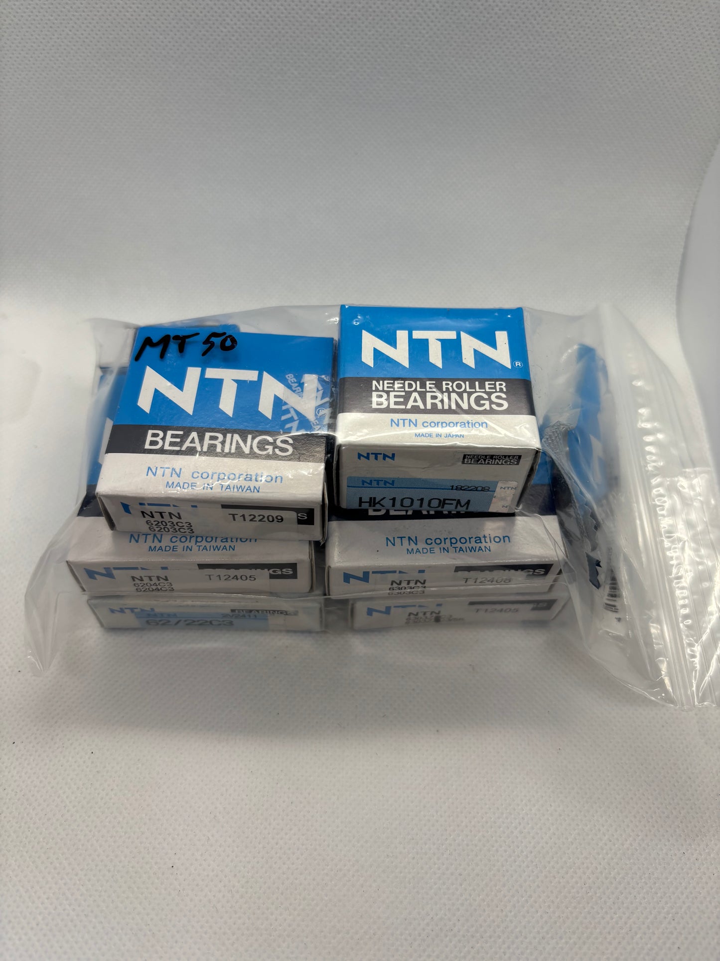 Kulelagersett motor 10stk MT MB 50