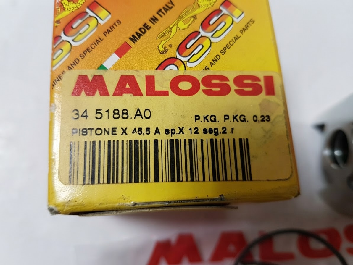 Stempel 45.50mm Malossi MTX