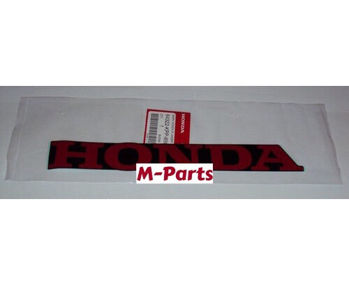 Dekal Honda rød/svart 28 X 3.5cm