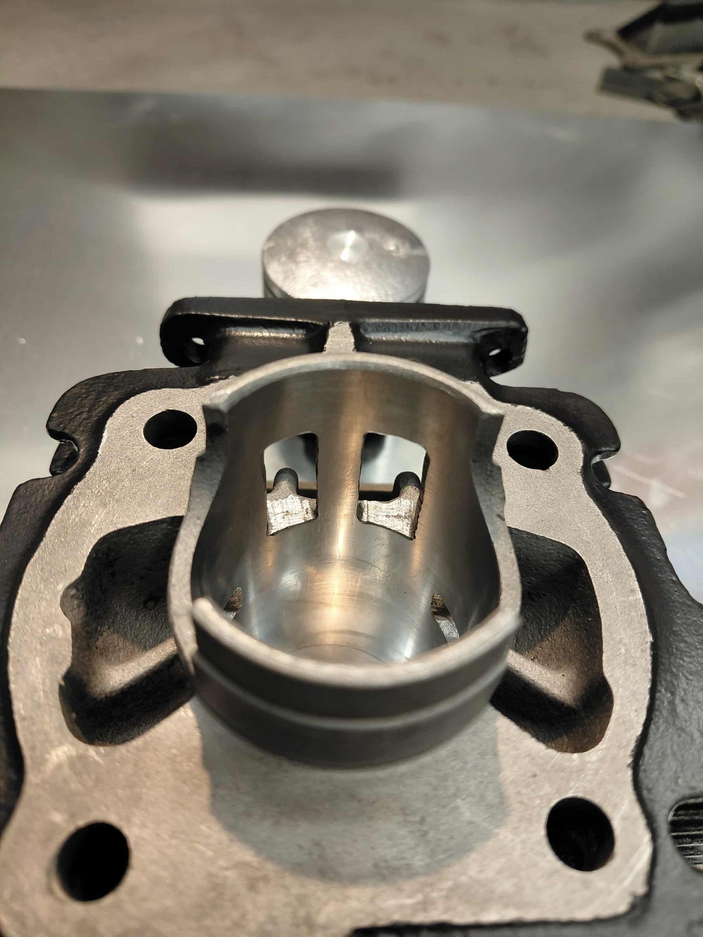 Sylinder + porting One Kick Norway replika Honda hm166 49cc