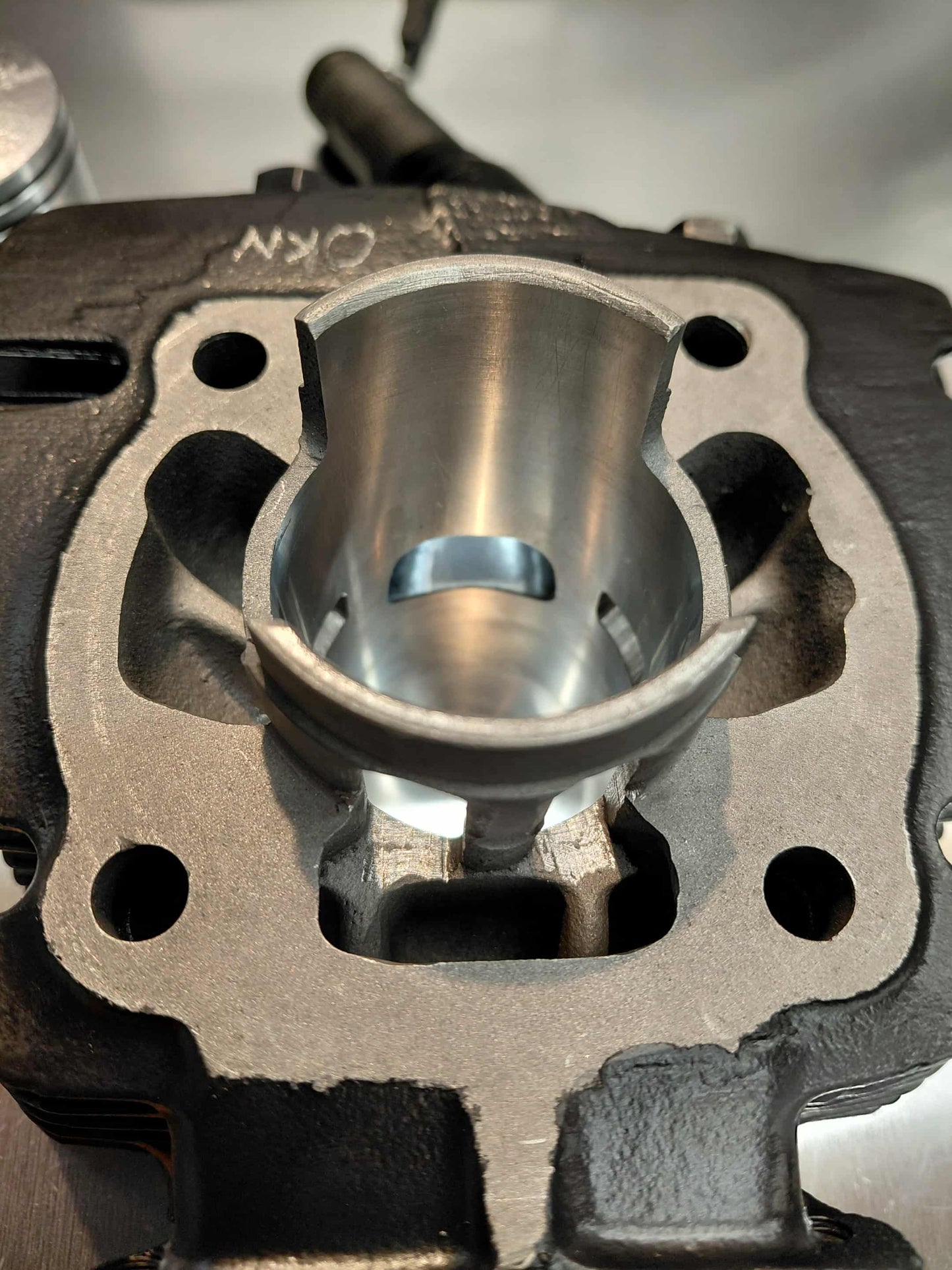 Sylinder + porting One Kick Norway replika Honda hm166 49cc