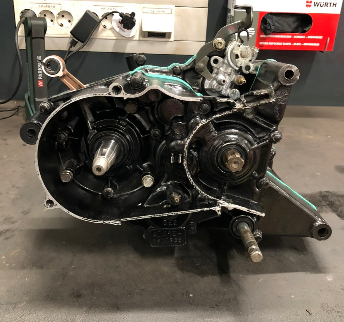 Motoroverhaling MTX 50 One Kick Norway